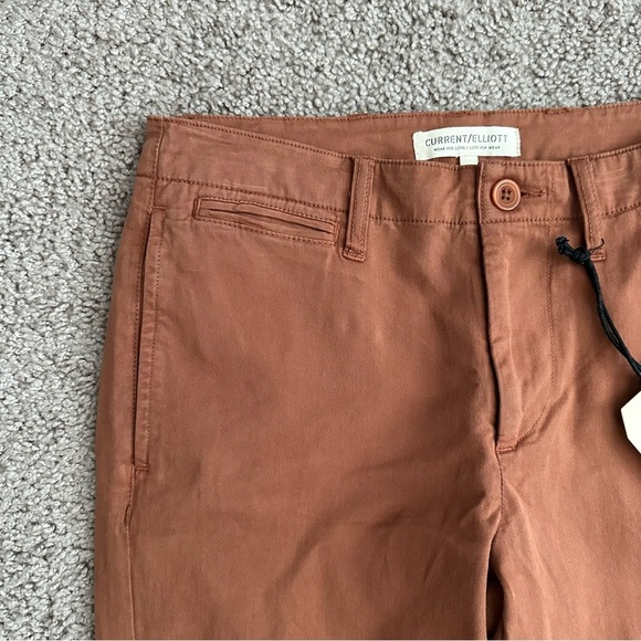 Current/Elliott Pants Womens Size 24 The Captain Slim - Picture 8 of 13